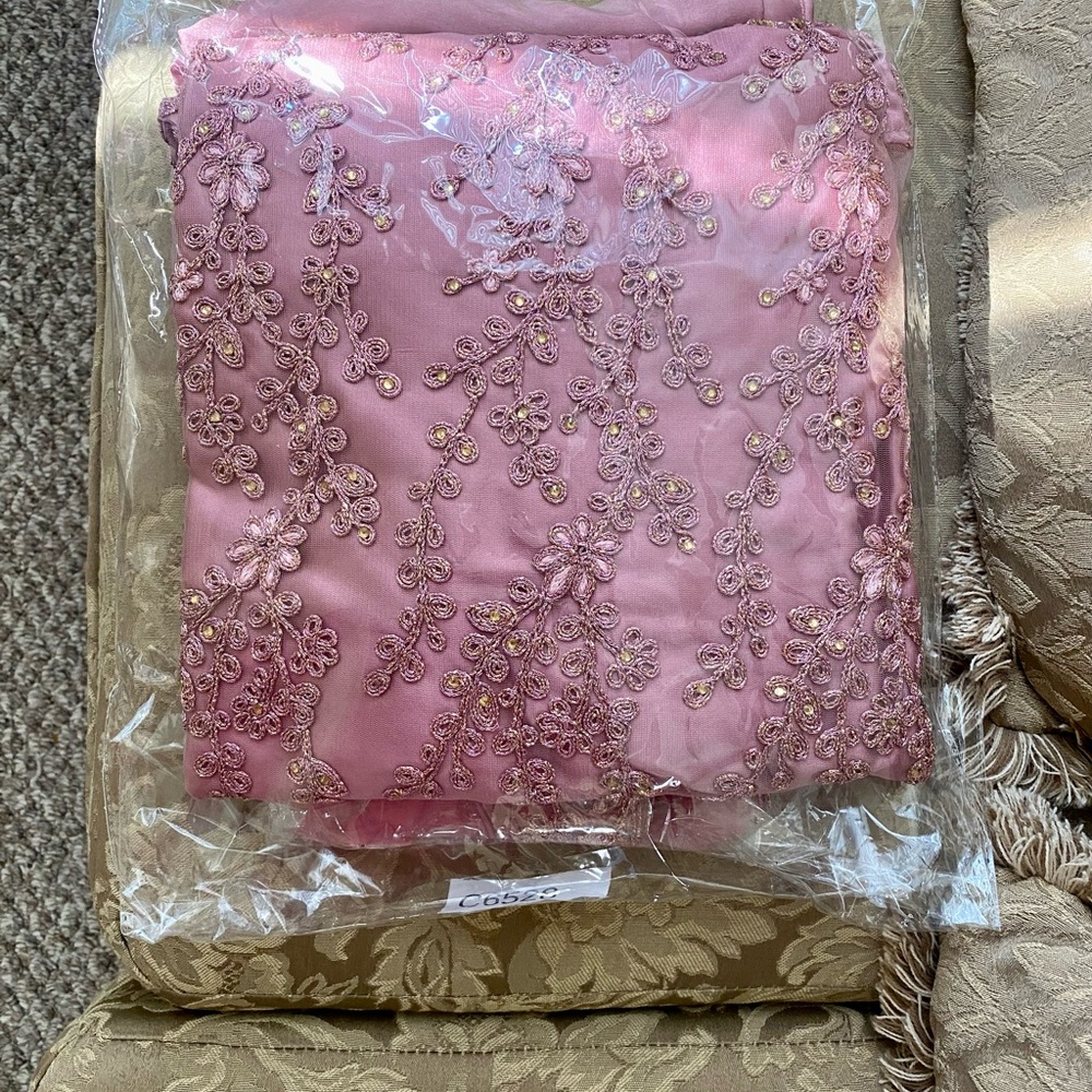 Delisa 3pc Salwar kameez dupatta Embroidered new - Picture 12 of 12